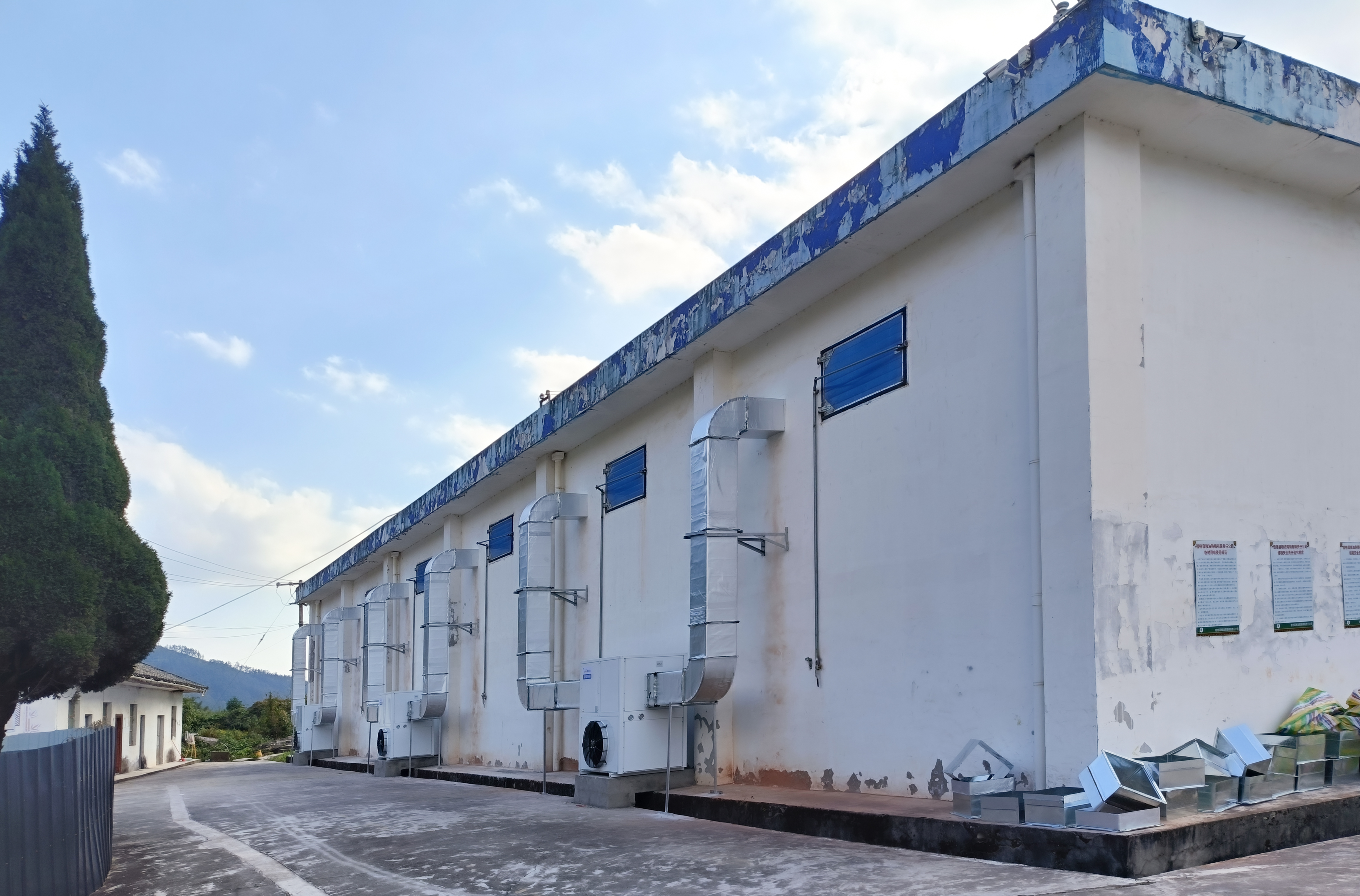 粮储优存-净松粮仓空调项目顺利验收